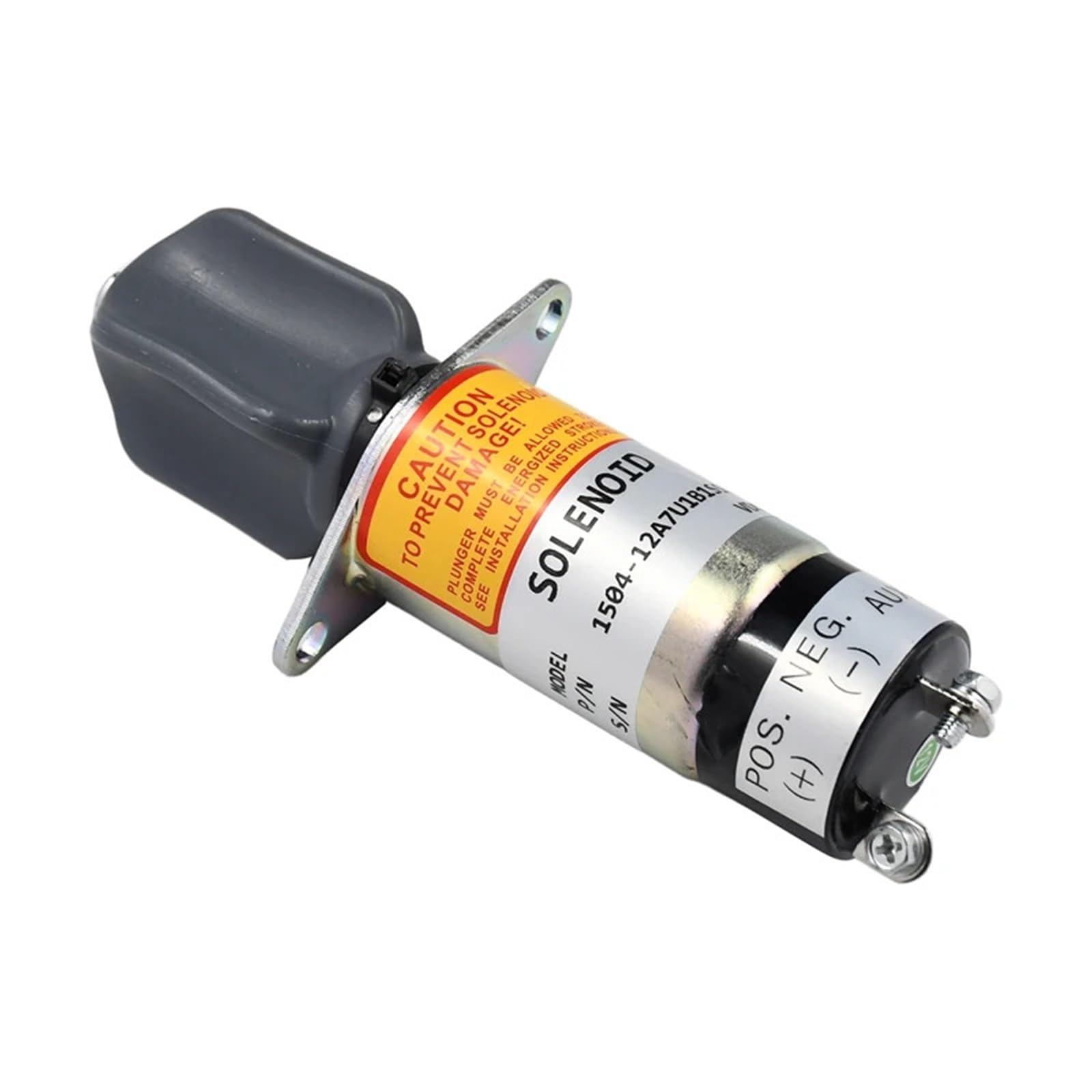 Tkgmgtn One Color Diesel Shutdown Fuel Shutoff Stop Solenoid 12V 1504-12A7u1b1s2 Sa-3527-T 1504-12A7u1b1