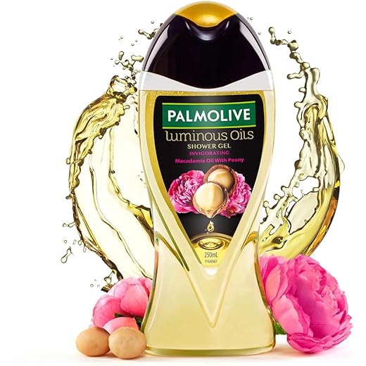 Palmolive Luminous Oil Body Wash 250ml - Macadamia & Peony