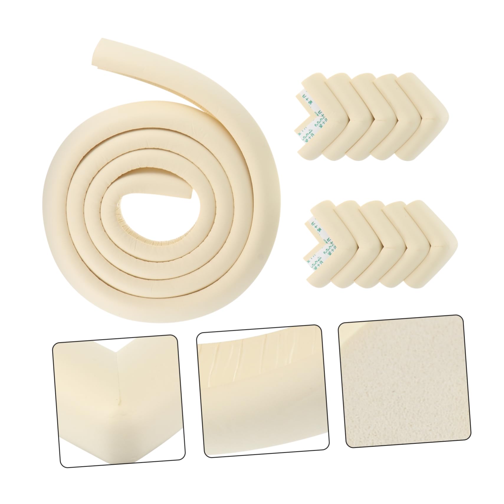 TOYANDONA 2ensembles Antichocs pour De Table Barrières De Sécurité pour Garçon Fille Nbr Les Blessures Maison