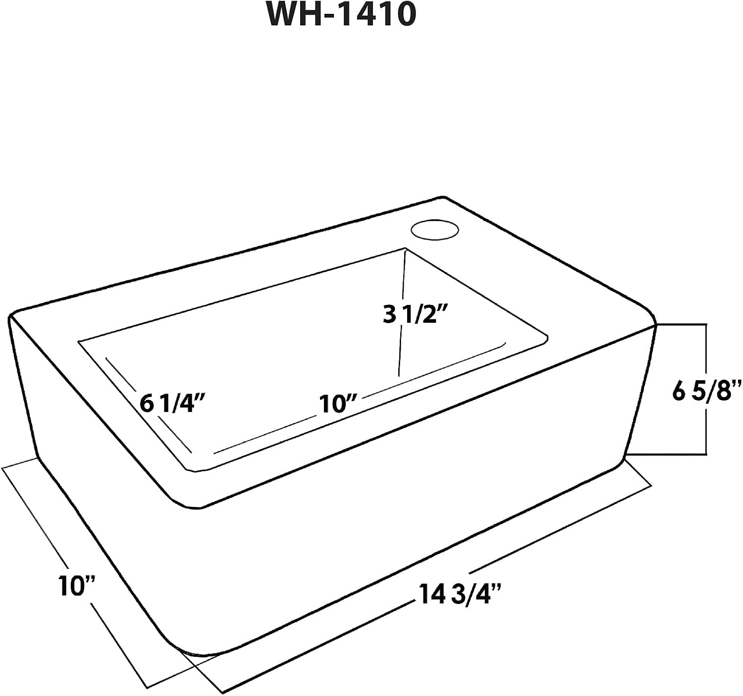 Elements of Design ES8118DL Single-Handle Wall Mount Bathroom Faucet, | Elements of Design