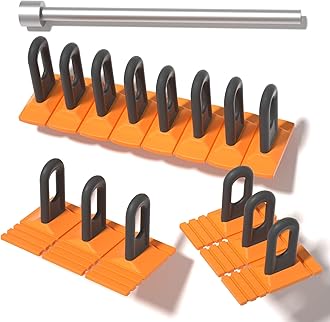 HiYi Car Dent Repair Tools Heavy Duty Paintless Repair Removal Tools Strong Dent Puller Handle Lifter Yellow Glue Tabs Powerful Body Repair Dent Remover Tool Kit for Car Dent Repair (Yellow)