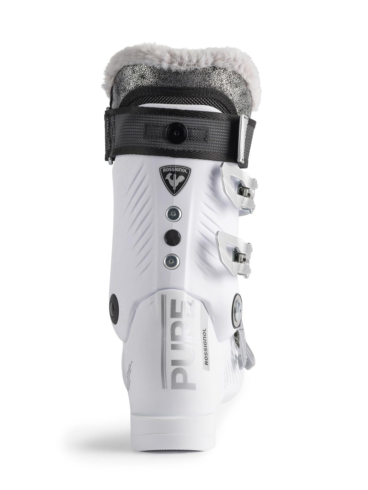 Rossignol Pure 80 - Damskie buty narciarskie do narciarstwa zjazdowego - białe