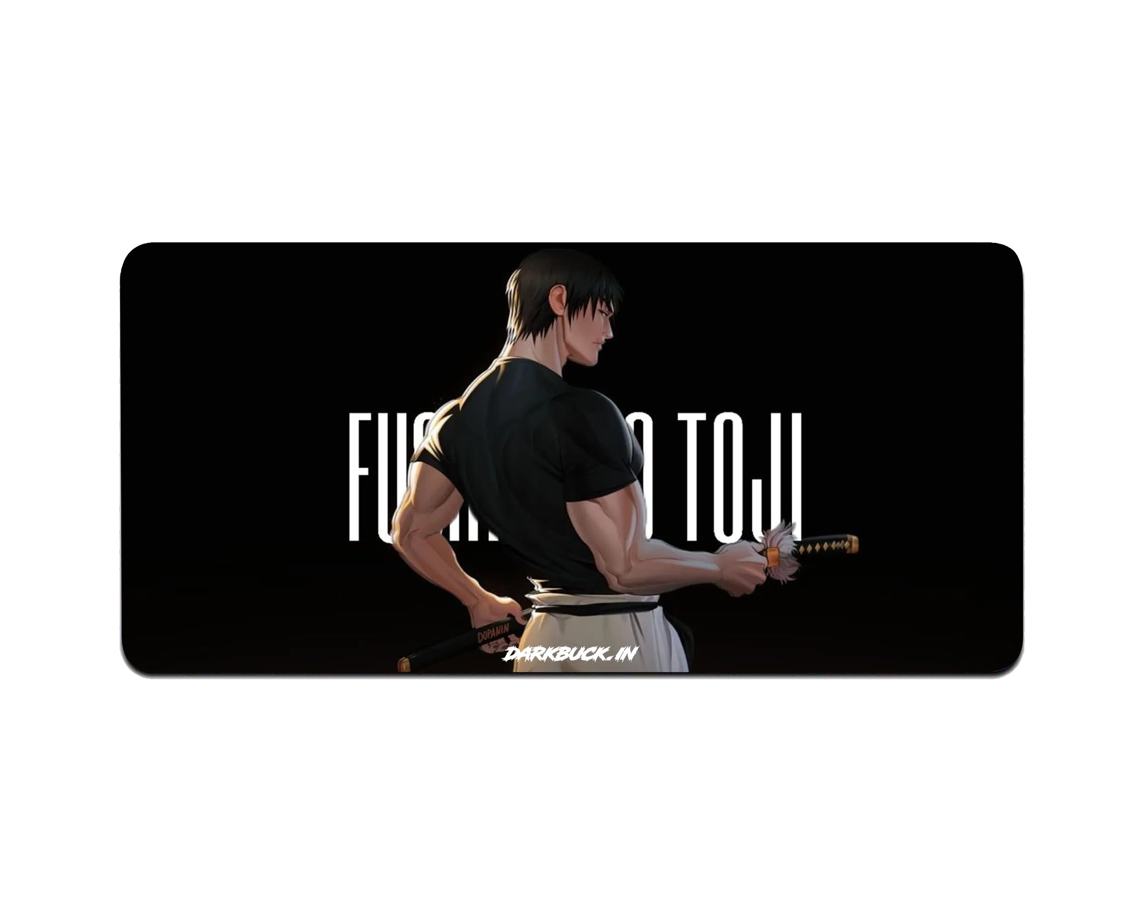 Darkbuck Anime Large Extended Mouse Pad Laptop Desktop PC Gaming Long Mousepads Rubber Base with- Anti Skid (595MM x 290MM x 3MM) Toji-picture-21