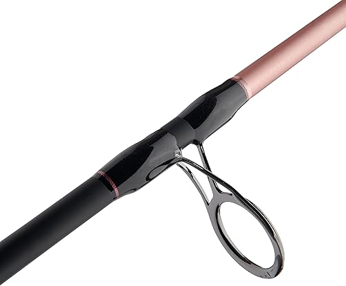 Miniatura 7 de PENN Passion II - Carrete giratorio y caña de pescar, negrooro rosa, carrete tamaño 4000, 7 pies, mediano, 1 unidad