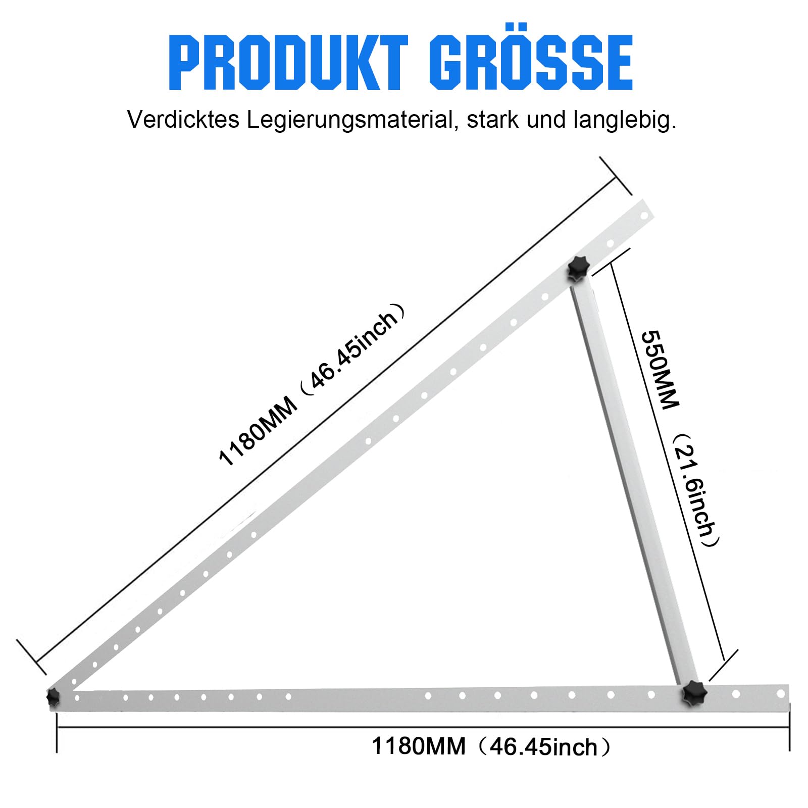 Zonnepaneelhouder, 8-delige set, dakmontage, Z-houder, zonnebeugel voor