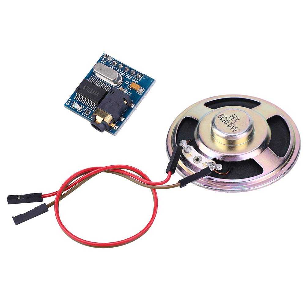 SYN6288 Speech Synthesis Module Text to Speech with Genuine Pronunciation, Supports Multiple Commands, Intelligent Text Processing, Clear Chinese and English Synthesis for