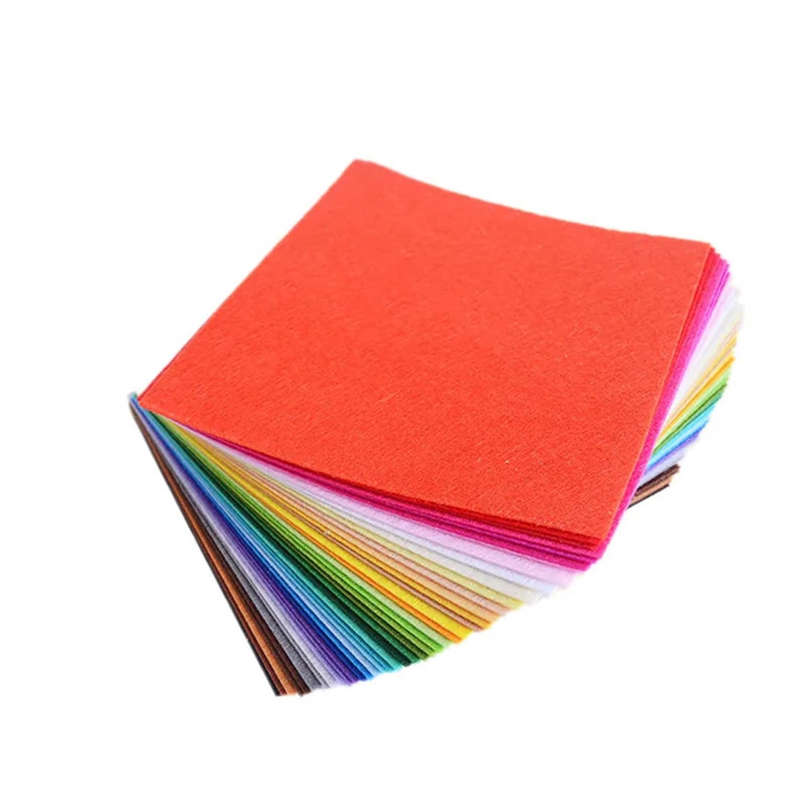Feuilles de tissu feutré de grande taille, multicolores, Non tissées, 1mm d'épaisseur, matériel de couture, bricolage, Patchwork, couture, Scrapbook, 40 pièces pour l'artisanat(20x30cm)