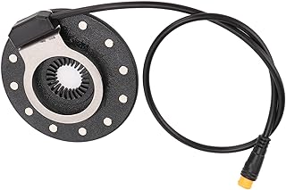 Bike Power Pedal Assist Sensor,E Bike Pedal Assist Sensor with 12 Magnets Right Dual Hall Sensor Electric Bike Pedal Parts Set