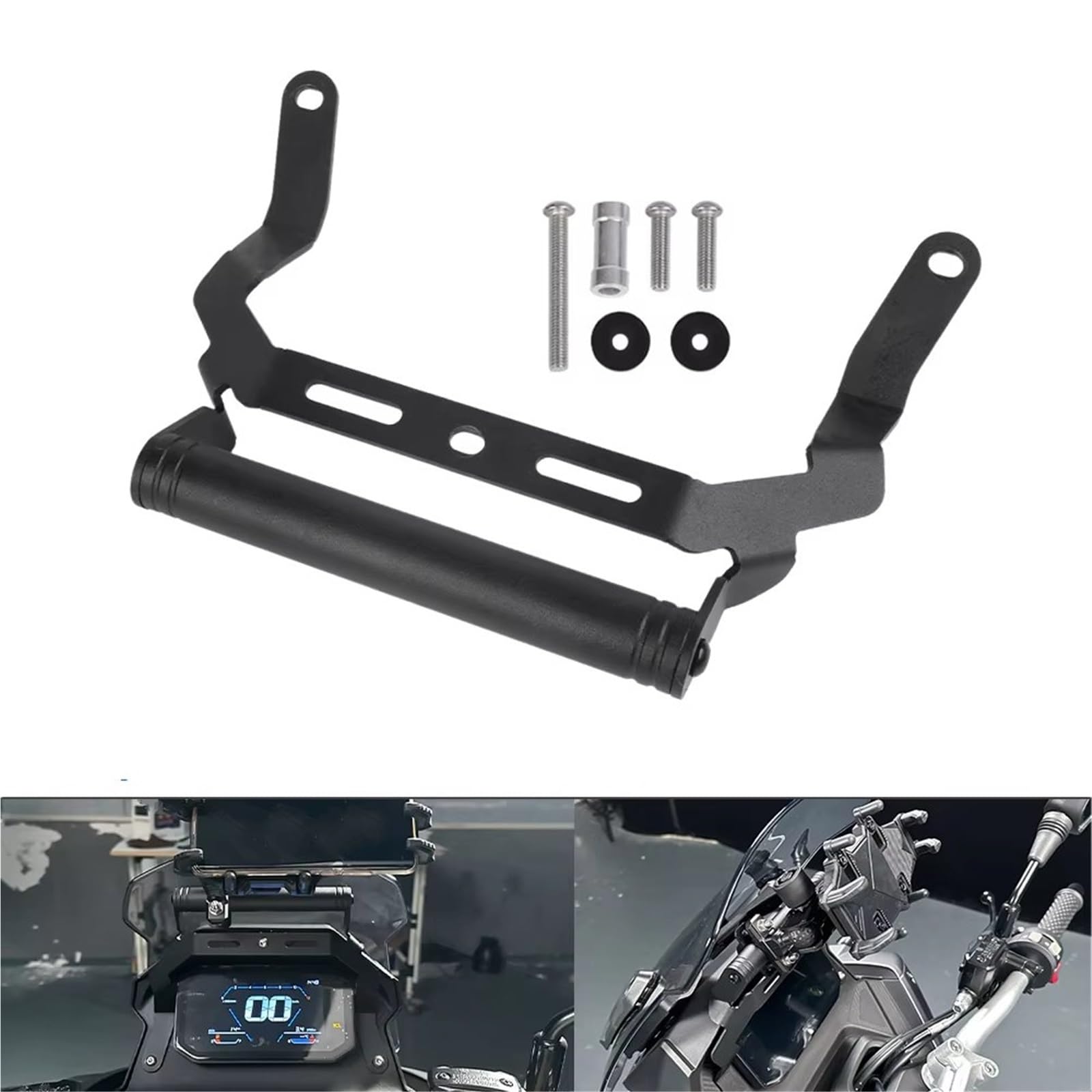 Soporte Teléfono Móvil GPS para VOGE para SR1 para ADV 125 2025 Extensión Manillar Motocicleta Soporte Navegación GPS Teléfono Barra Transversal