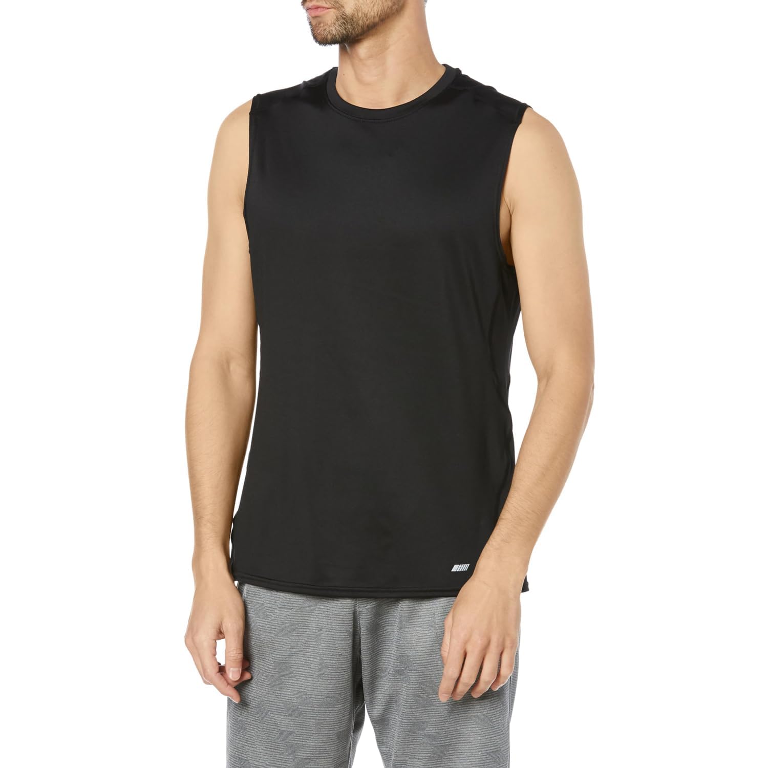 ESSENTIALS メッシュタンクトップ 黒 メッシュコンビネーションタンクトップ/トップス/ファッション