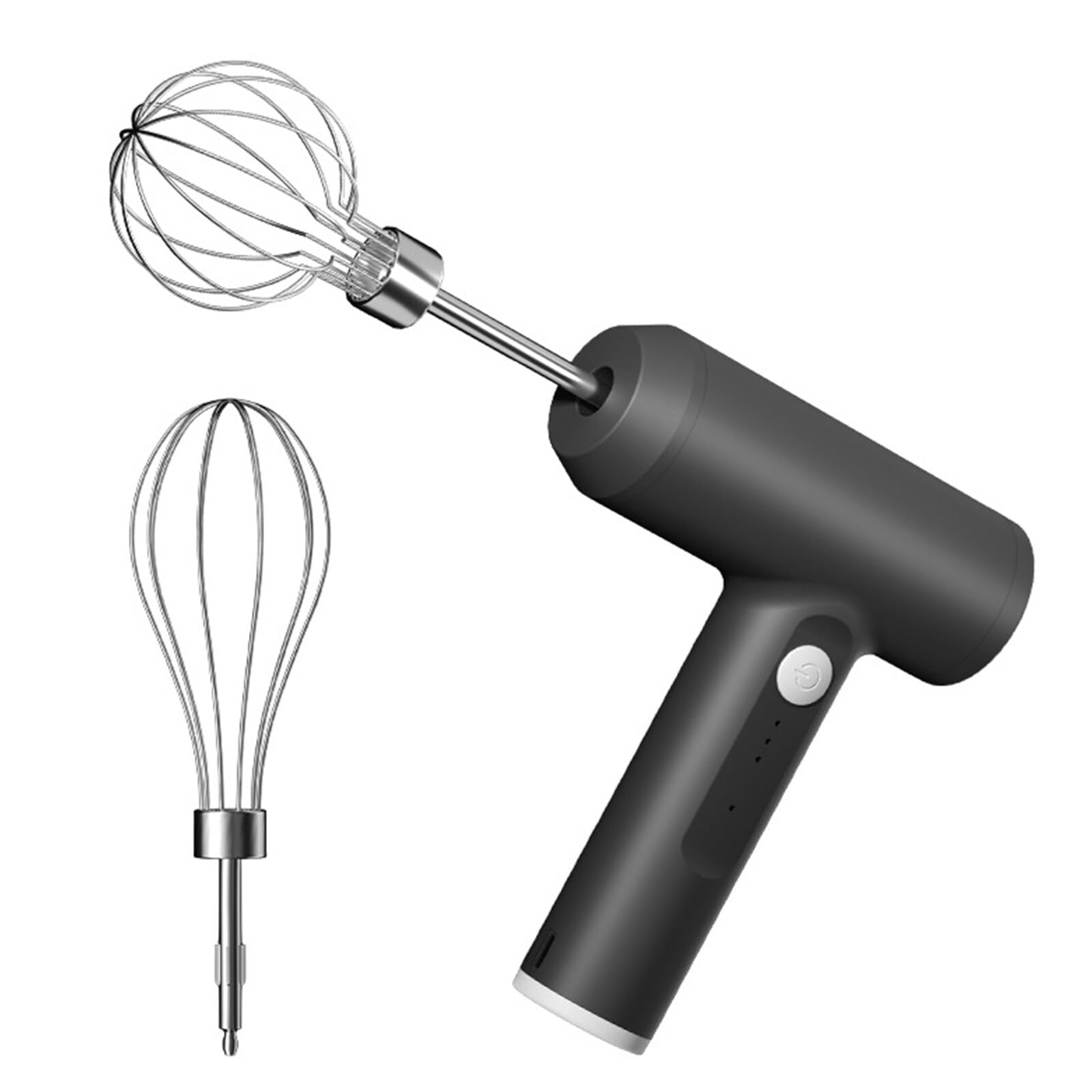 Cordless Hand Mixer Sonhomay Electric Whisk Handheld Electric Blender with 3 Speed Control USB Rechargable Portable Egg Beater