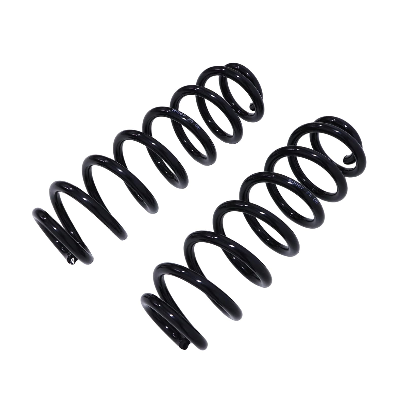2x Verstärkte Fahrwerksfeder Hinten Kompatibel mit VW Passat 3C2 Tiguan 5N RA5510, 3C0511115AG, 3C0511115BJ