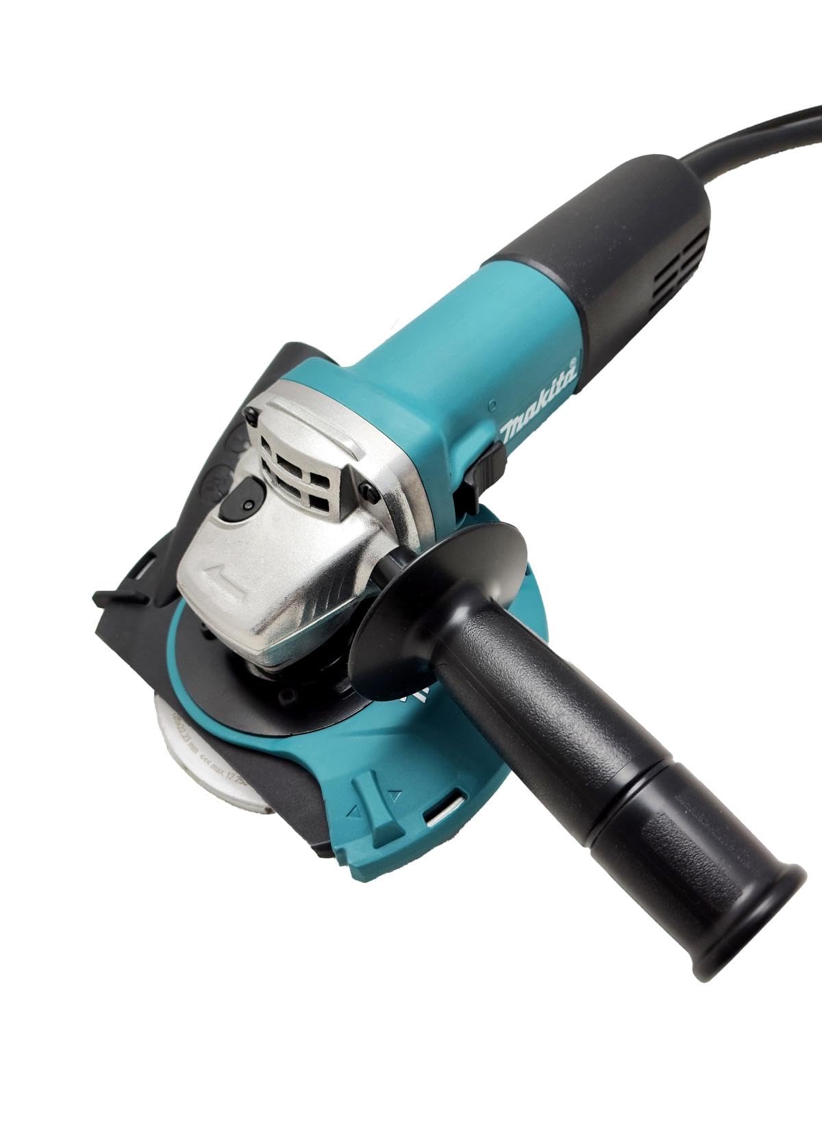 WERKMAX Makita Betonschleifer Set 125 mm – Betonschleifer Winkelschleifer mit Diamant Schleiftopf – Absaughaube 191W06-8 – Beton Estrich Fliesenkleber schleifen