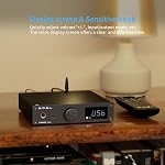 SMSL C200 PRO LDAC Headphone Amplifier, HiFi Digital-to-Analog Audio Converter ES9039Q2M XU-316 DSD512 32Bit/768kHz, USB Type C/Optical/Coaxial to 4.4mm/6.35mm/RCA/TRS DAC Amp for Gaming PS5/Switch/PC