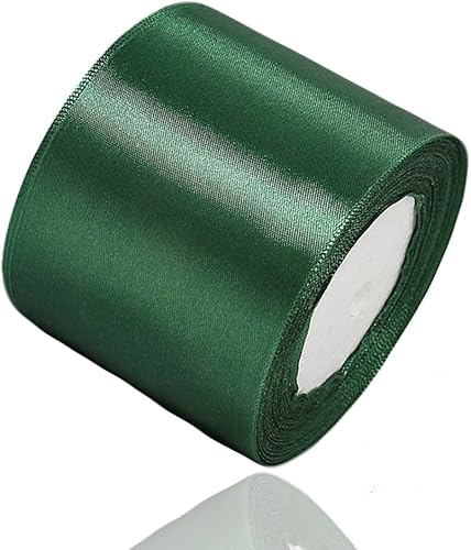 Miniatura 17 de Cinta de satén dorada de 3/4 pulgadas x 25 yardas, cinta de tela de color sólido para envolver regalos, manualidades, fabricación de lazos