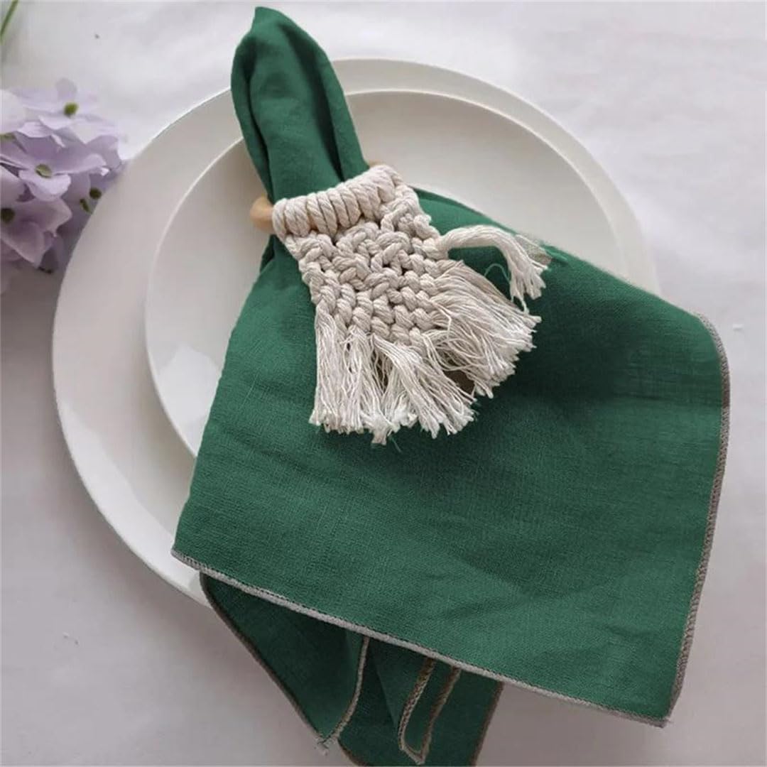 Servilletas absorbentes de color sólido para Navidad en paquetes y restaurantes