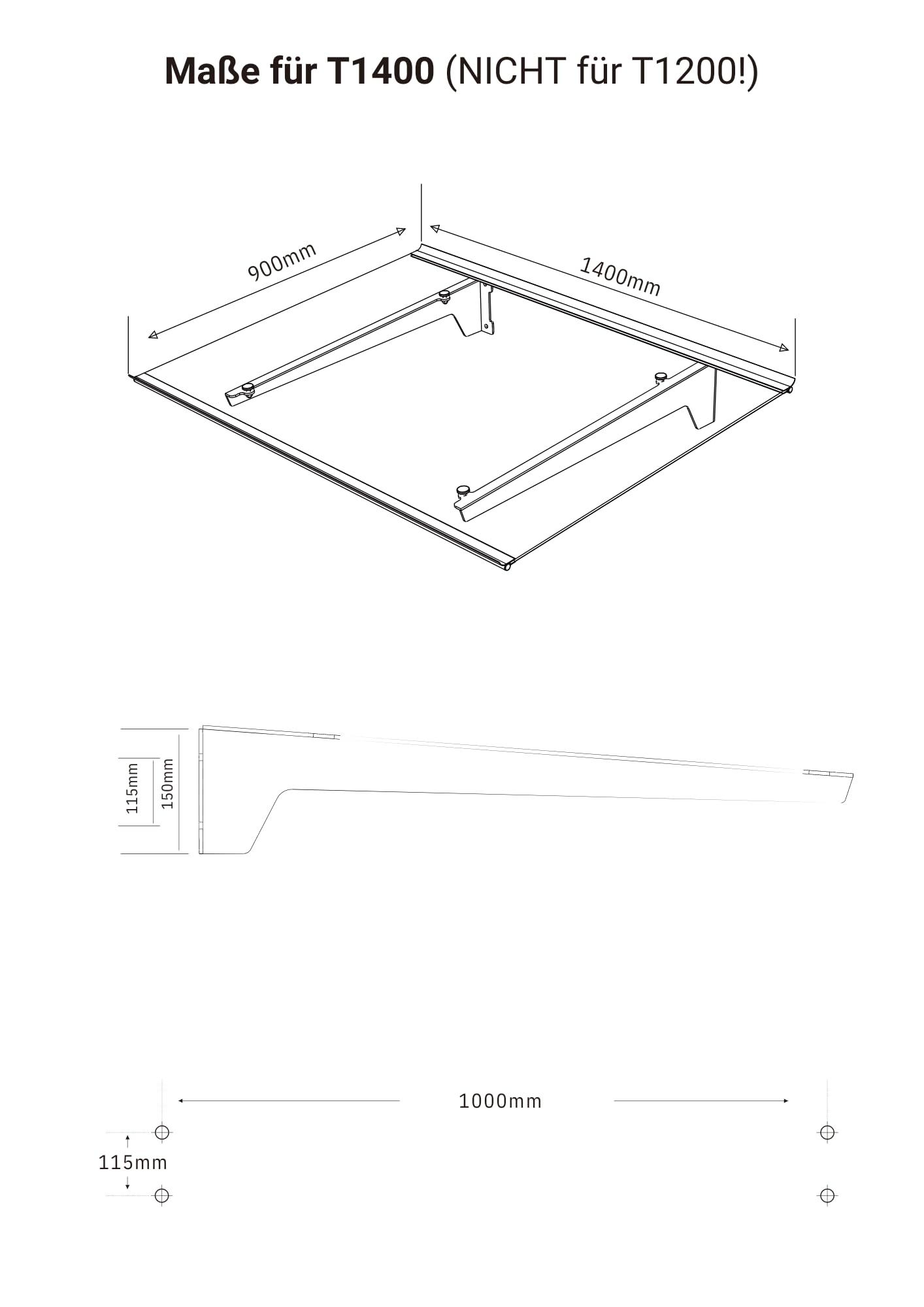 Schartec Aluminium-Vordach T1400 Aluminium-Vordach als Eingangsvordach, Haustürvordach, Eingangsüberdachung, Hauseingangsdach mit edlem Design