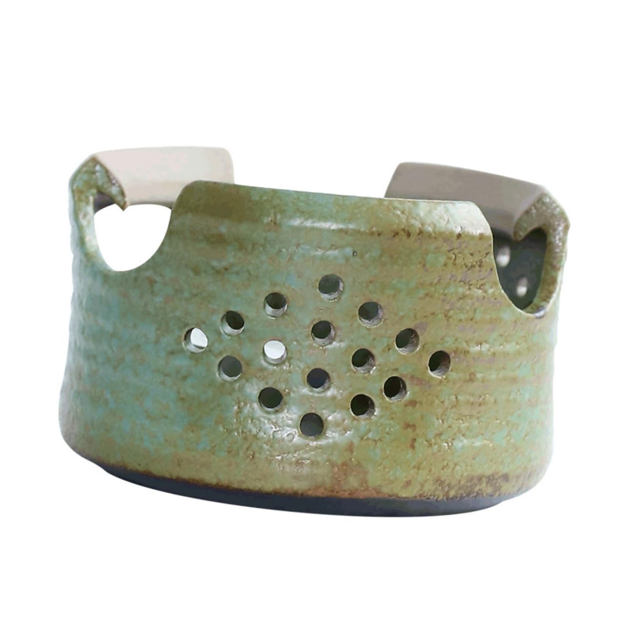 CIYODO Ceramic Teapot Warmer Tea Stove Holder Candle Holder for Teapot Multi-Functional Tea Warmer Pedestal for Living Room