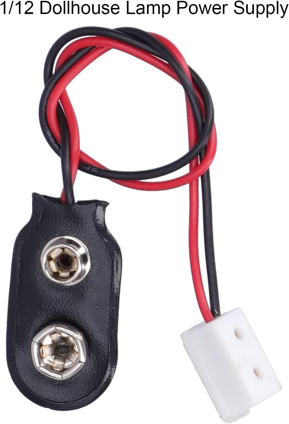 112 Dollhouse Miniature 12V Lamp Light Power Supply Connection Line Wire Accessory