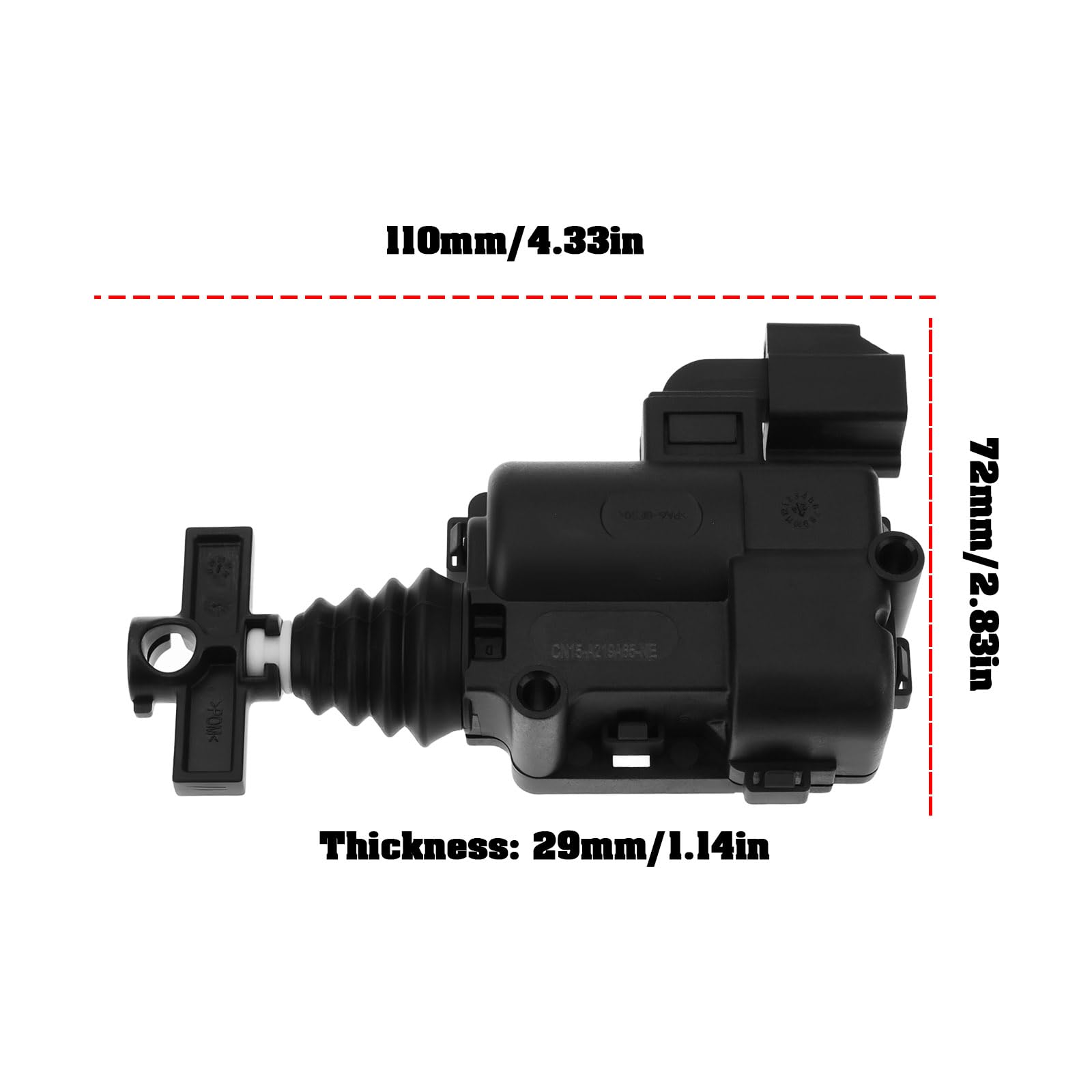 Attuatore motore di bloccaggio del portellone posteriore del bagagliauto CN15A219ANE CN15-A219A-NE compatibile con Ford Ecosport 13-17