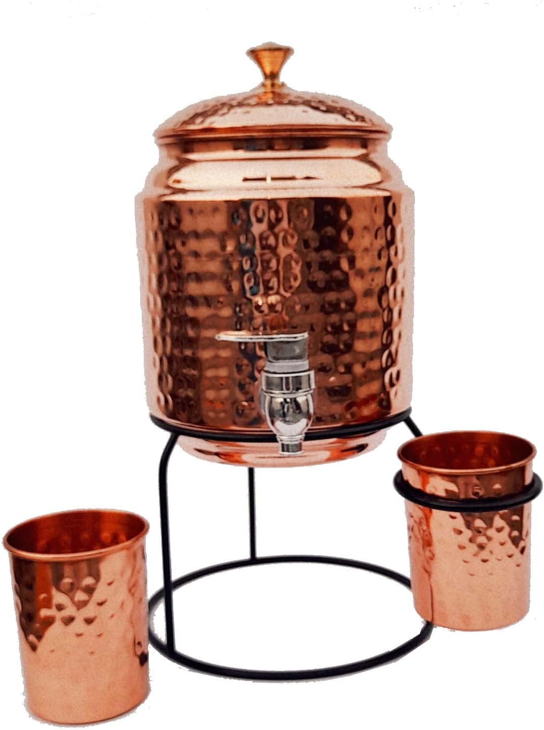 Ornate International Copper water dispenser 3000ml, 2pcs
