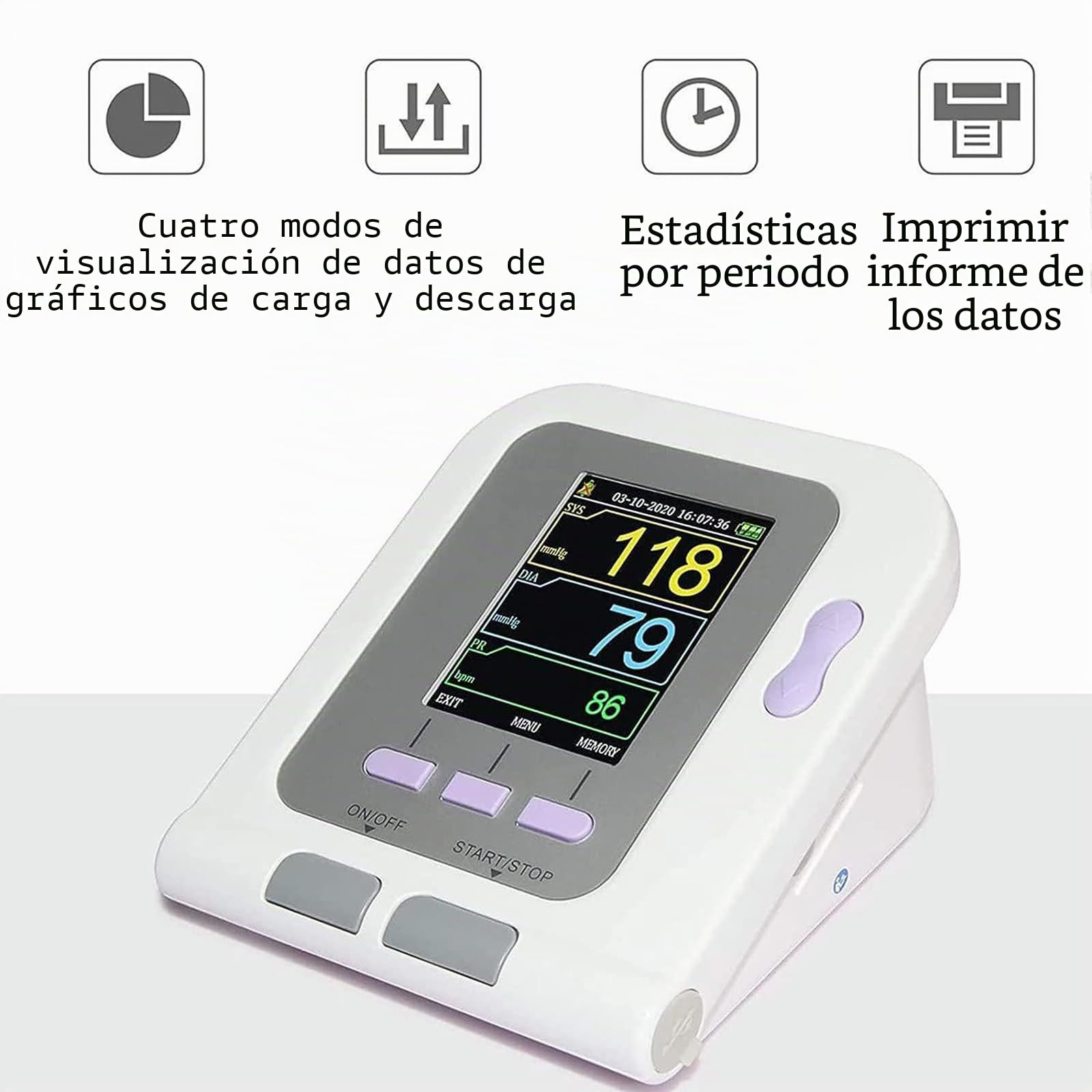 Brazalete digital veterinario para monitor de presión arterial con 3 puños para perro/gato/mascotas, equipo de escritorio para el cuidado de animales en el hogar, medidor de frecuencia cardíaca