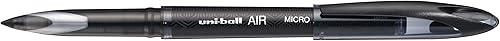 Miniatura 2 de uni-ball UB-188-Micro - Bolígrafos de punta estilográfica de 0.020 in, gel surtido (tinta negra, roja, azul, supertinta), paquete de 3