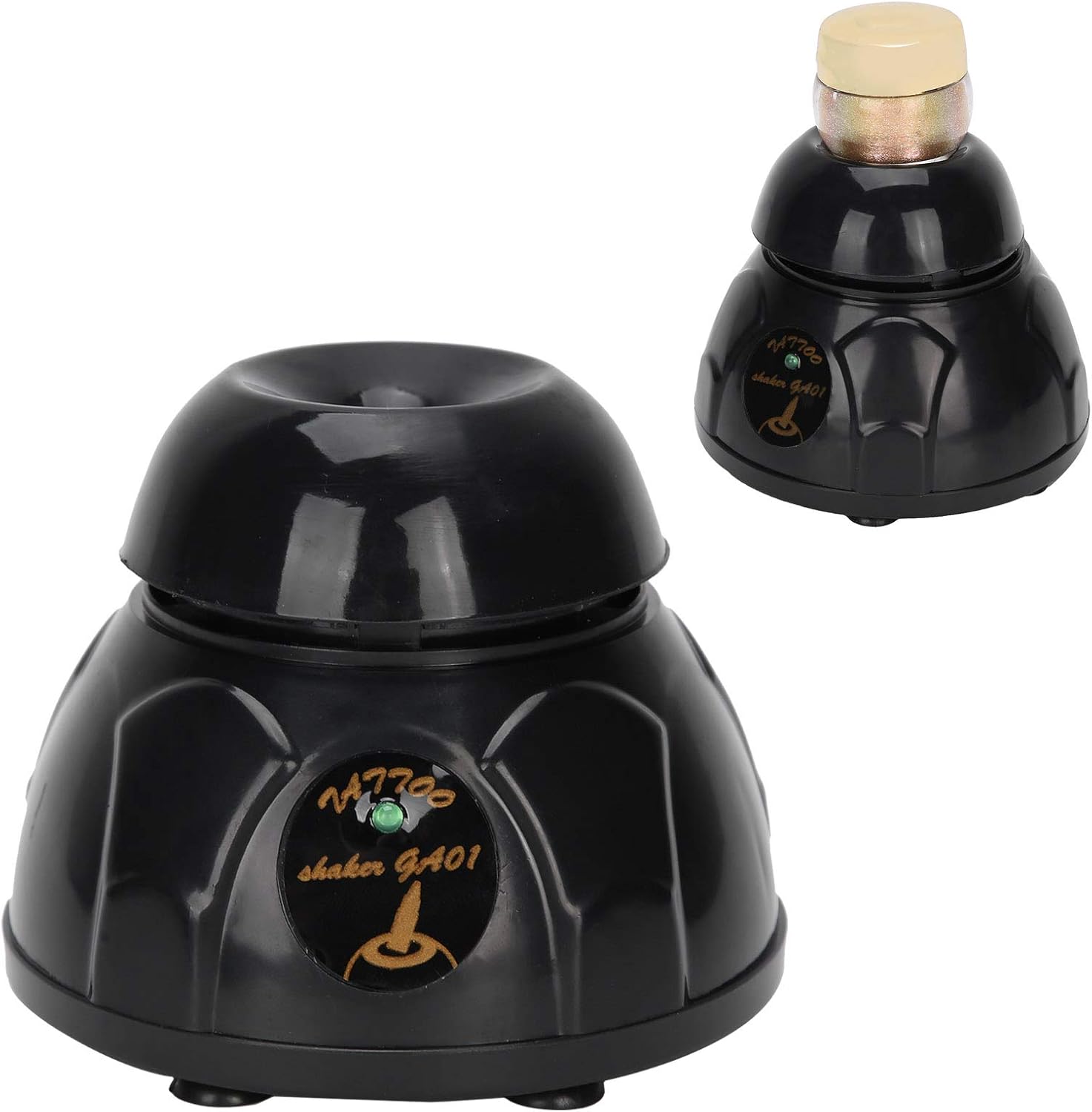 Ink Mixer Machine 5200 RPM Shaker Lab Shaker, Salon Mixer, for Paints Tattoo Pigment Tattoo Ink Nail Polish(U.S. regulations)