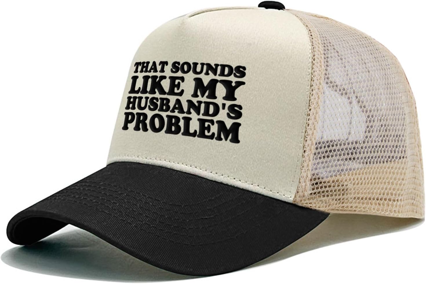 That Sounds Like My Husband Hat Trucker Hats for Women Funny Baseball Hat Funny Gifts for Women - Image 2