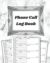 Phone Call log Book: for Business and personal use With 550 Call Log Space For Records | voicemail Log Book To Record Contacts, Phone Numbers, Emails