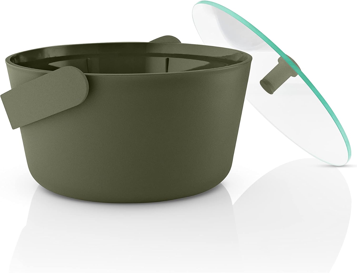 EVA SOLO | Rice steamer Green tool | Cook rice, quinoa etc. easily in the microwave | Danish Design & Functionality | Green