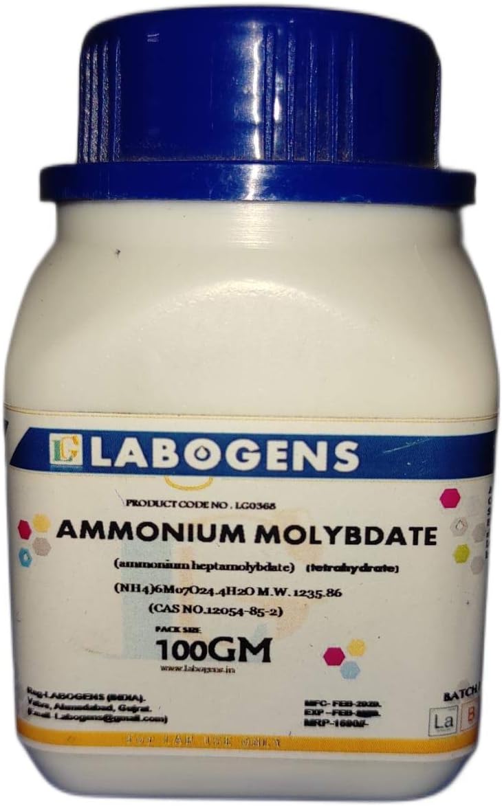 AMMONIUM MOLYBDATE (tetrahydrate) 100gm