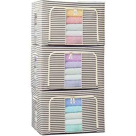 Amazon 収納ボックス 幅50cm 奥行40cm 高さ99cm Color B 収納ケース ボックス オンライン通販