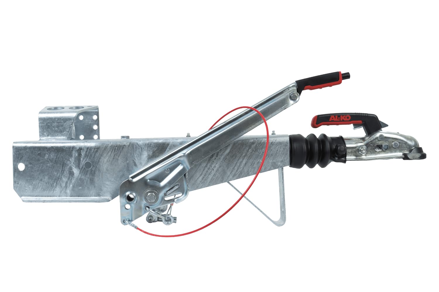 AL-KO Dispositivo de inercia con Enganche AK270 para Remolque 251S 1500-2600 kg Lanza Cuadrada 100 mm Freno de inercia Carga Vertical 100 kg Compatible 1637 2051