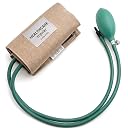 BP Cuff Set with Bladder, Bulb, & Valve - Analog Blood Pressure Cuff for All Brands - Blood Pressure Cuff for Aneroid/Mercurial Sphygmomanometer - Complete Kit for Adult gallery image