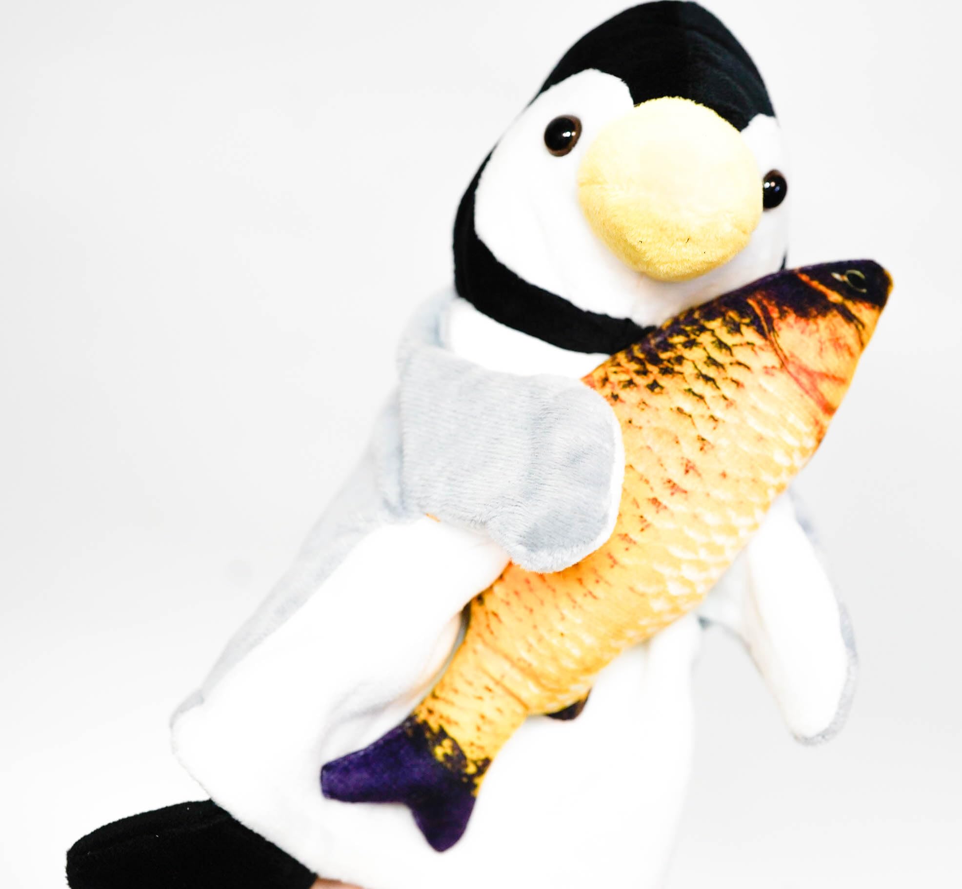  ペンギン ぬいぐるみ 専用袋付き Amazon.co.jp: パペット ペンギン ぺんぎん ぬいぐるみ グッズ 人形劇