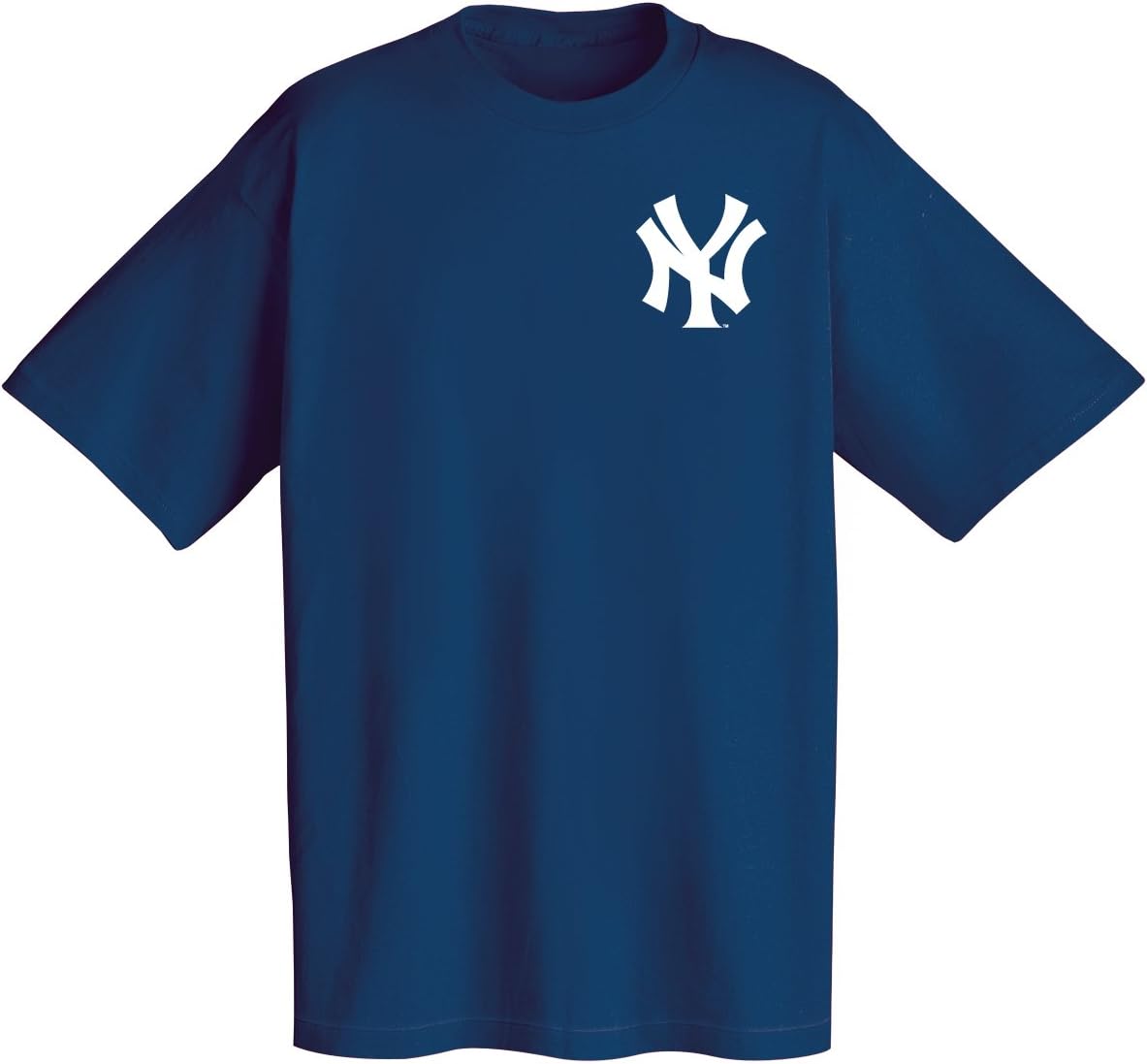 Amazon.com : MLB New York Yankees Wordmark T-Shirt, Navy, Large 