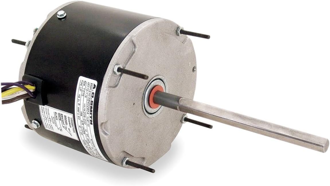 A.O. Smith ORM1008 1/8 HP, 825 RPM, 1 Speed, 48Y Frame, Reversible Rotation, 1/2-Inch x 4.82-Inch Flat Shaft OEM Direct Replacement