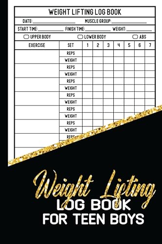 Weight Lifting Logbook for Teen Boys: Weight Lifting Logbook. Gym Planner. Lifting Log Book, Weight Lifting Log, Lift Log. Weight Lifting Journal, ... Diary. Daily Weight Lifting Cardio Tracker.