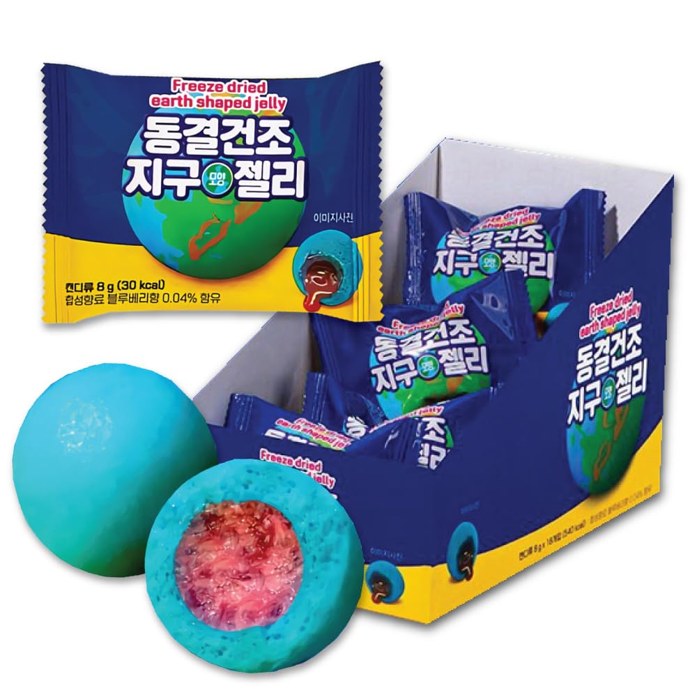 Amazon | 凍結乾燥 地球ゼリー 8g 18袋セット / フリーズドライ 地球