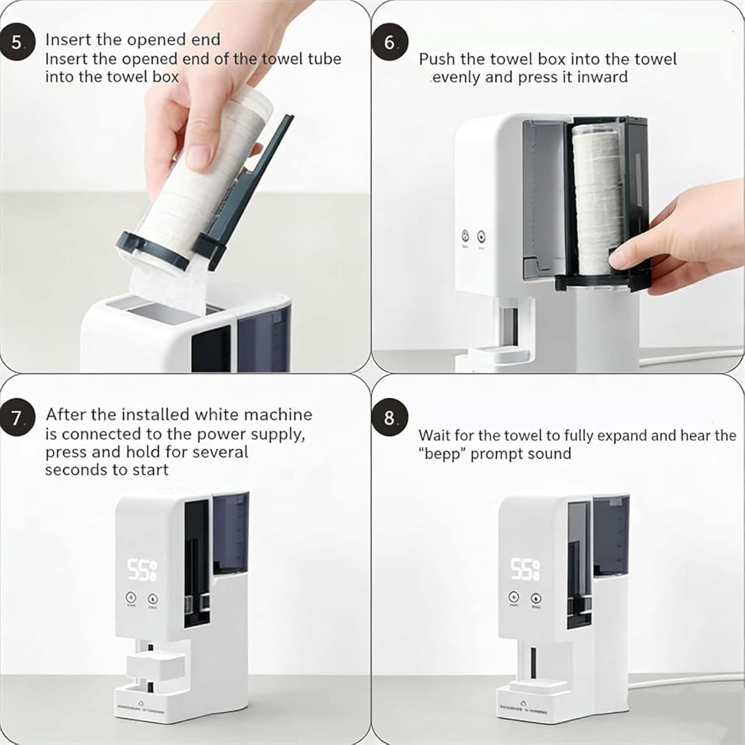 Hot Towel Warmer Cabinet for Spa – 2-in-1 Heating, Large Capacity with 2 Stainless Steel Racks & Drip Tray, Professional Towel Heater for Facials, Estheticians, Massage & Barber (60 Towels)