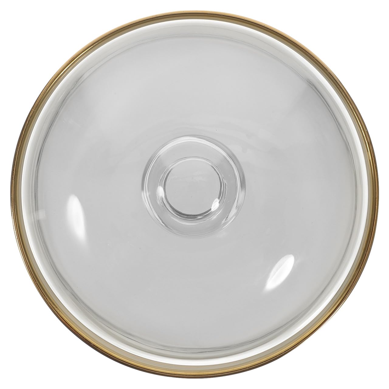 Piatto per Torta in Vetro con Copertura a Cupola, Vassoio Elegante e Semplice per Cupcake e Muffin, per Feste e Ristoranti, Mantiene Cibo Pulito
