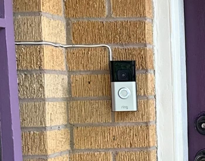 No-Drill Mount for Battery Doorbells Ring