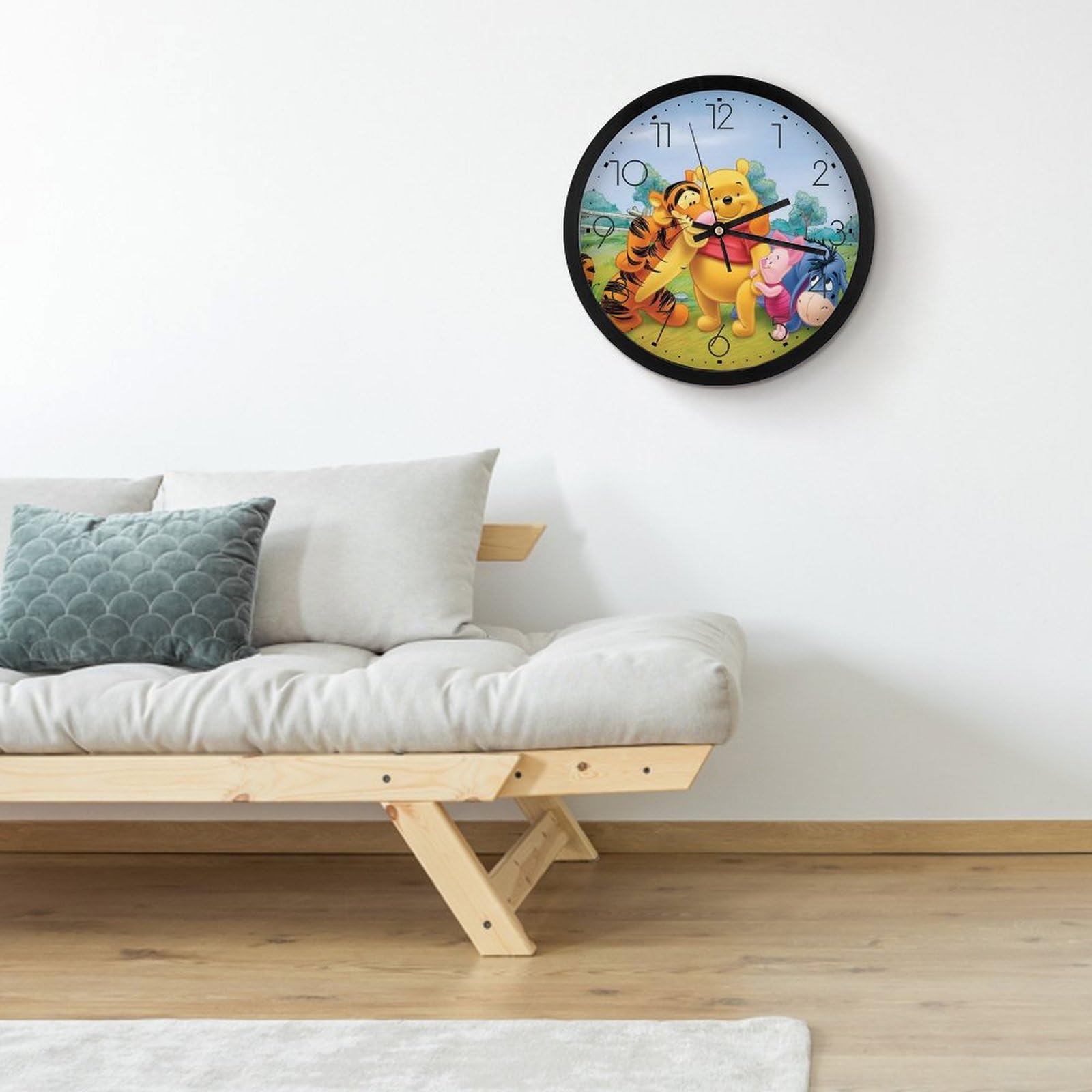 Amazon.co.jp: くまのプーさん (1) アニメ 壁掛け時計 かけ時計