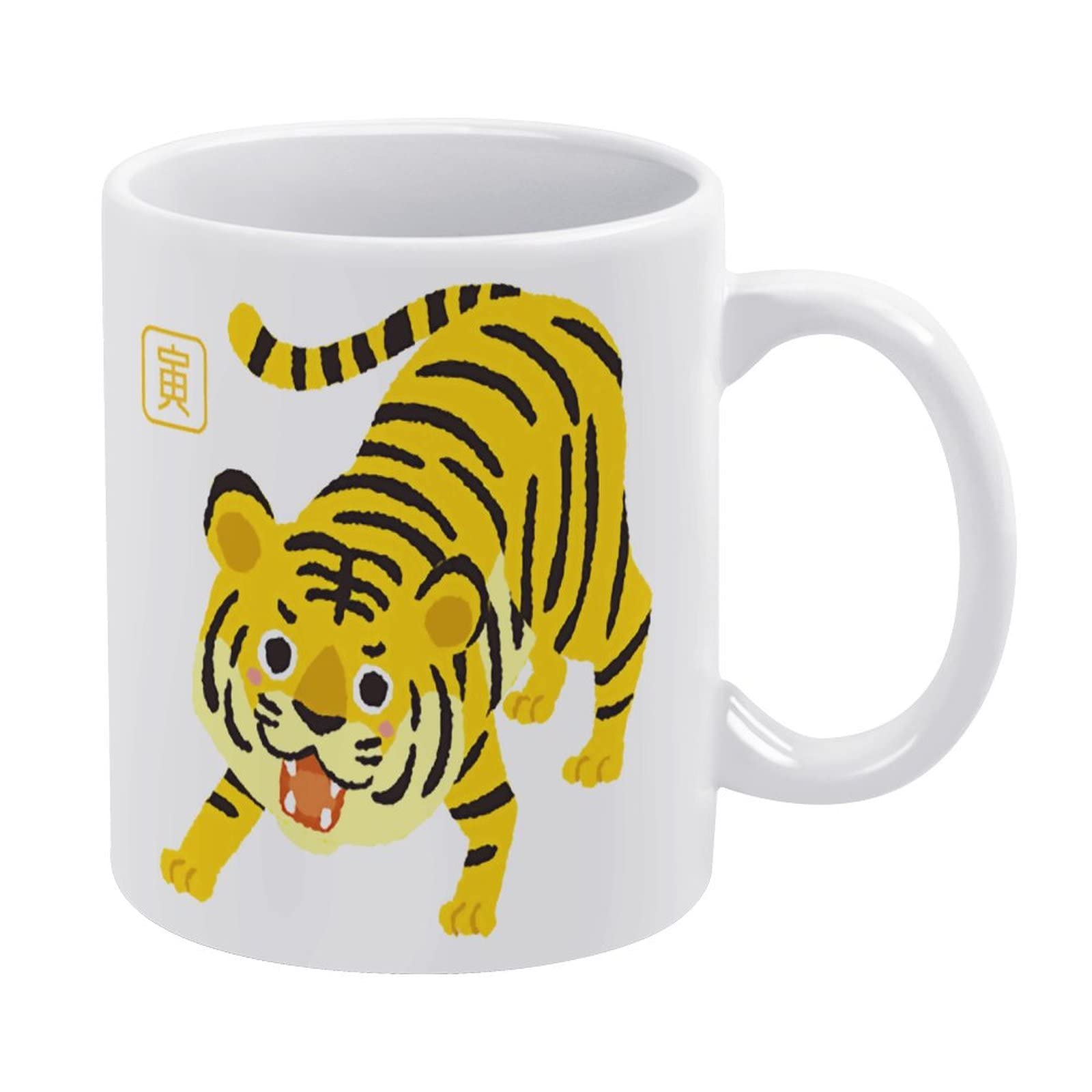 Amazon.co.jp: マグカップ 萌え タイガー 寅虎 トラ とら コーヒー