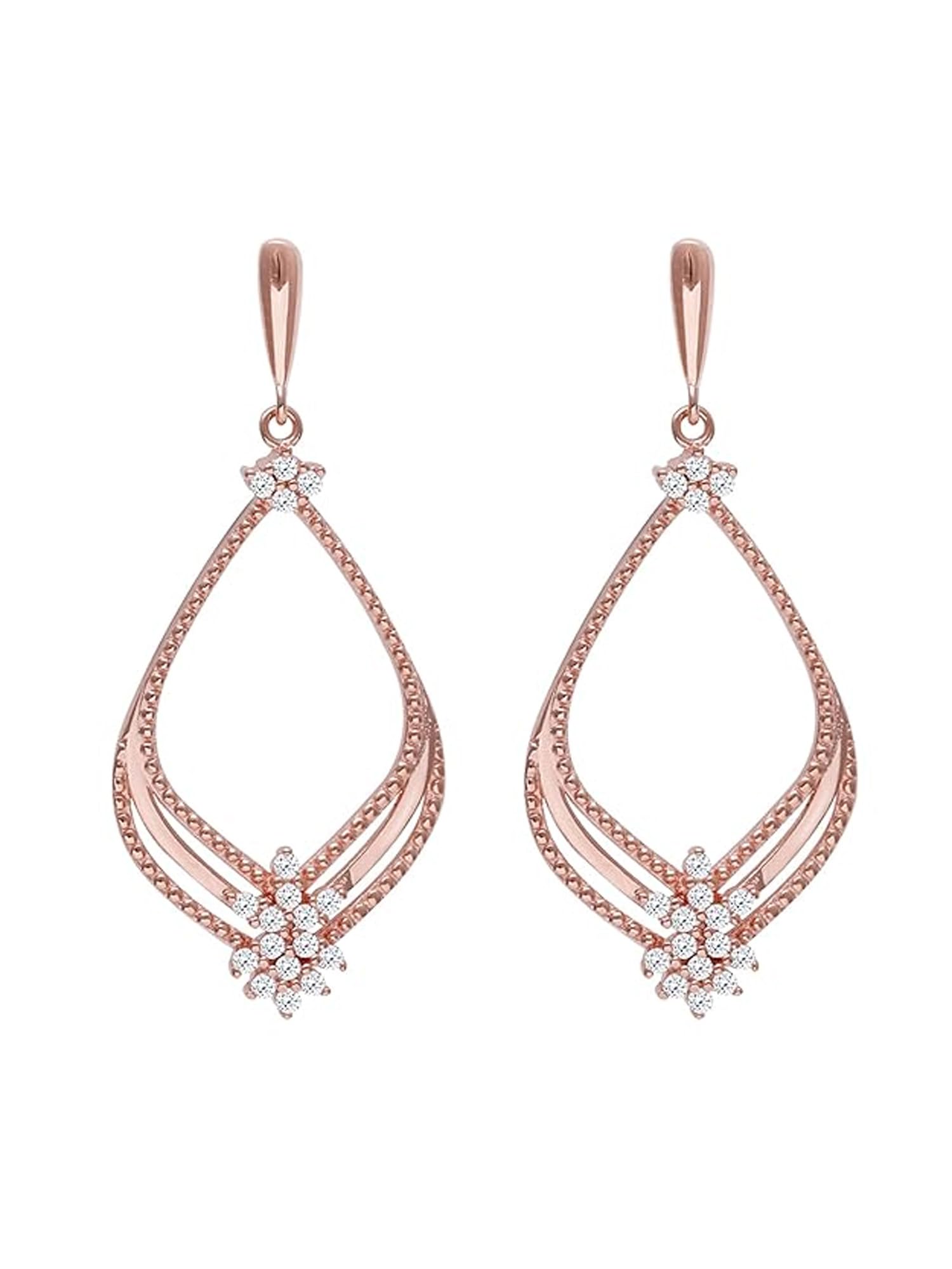 Yellow Chimes Earrings for Women and Girls Fashion Crystal Drop Earrings I Rosegold Plated Crystal Studded Drop Earrings I Birthday Gift for Girls and Women Anniversary Gift for Wife (B0CV5NLQM1) Amazon Price History, Amazon Price Tracker