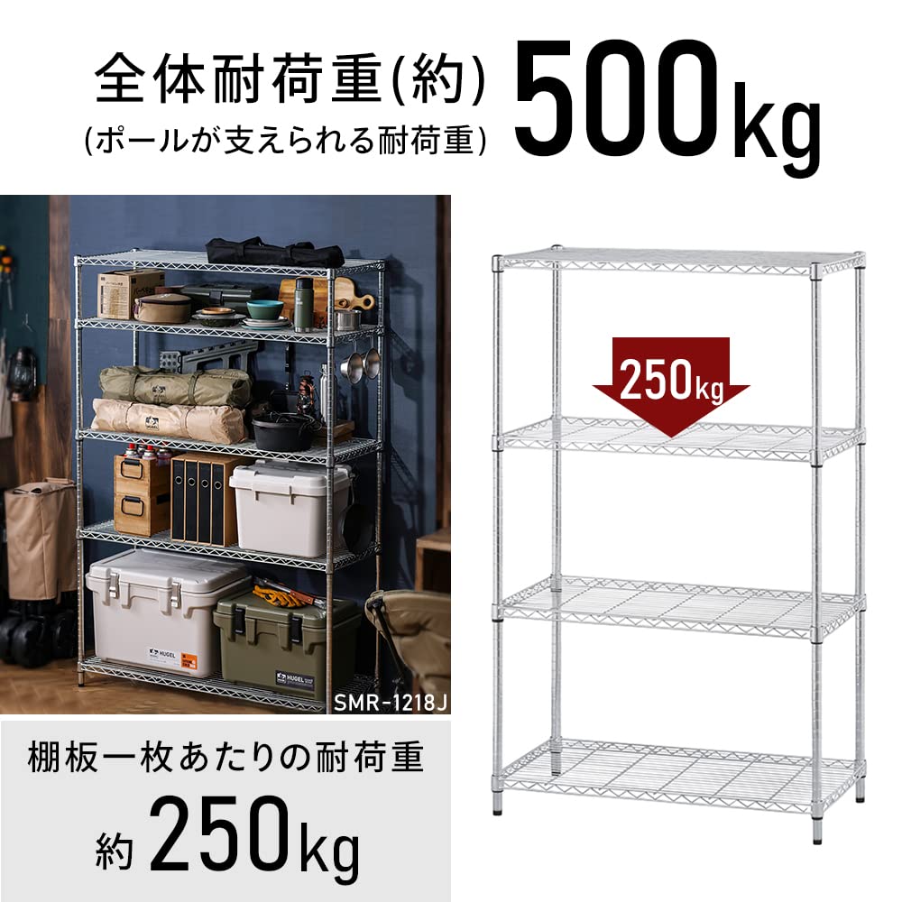 Amazon｜アイリスオーヤマ メタルラック スチールラック 新モデル 耐