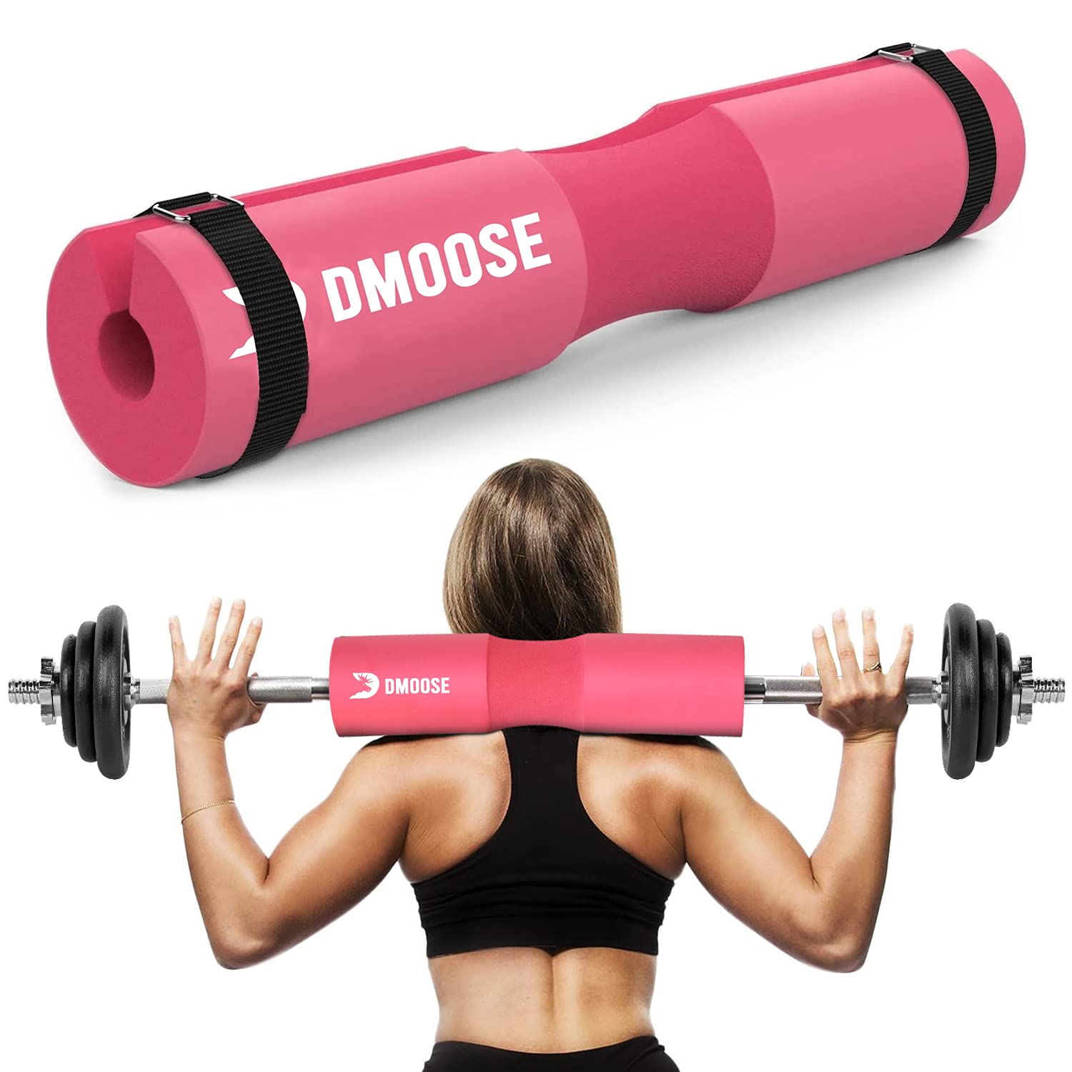 Buy DMoose Barbell Squat Pad for Hip Thrust, Squats & Lunges Relief