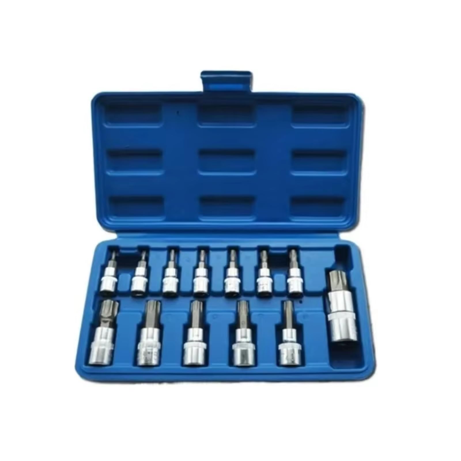 Llave Carraca Juego Llaves Torx De 13 Uds. Herramienta Reparación Automóviles Juego Destornilladores Cabezal De Llave De Impacto Herramientas De Taller Mecánico Para Coche