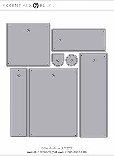 Ellen Hutson, Essentials by Ellen, Modern Tags Die Set, Gift Tags, Paper...